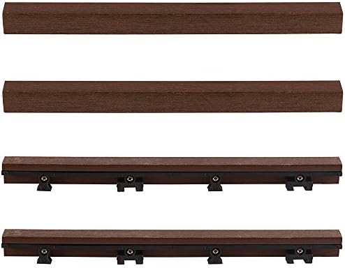 1 in. x 1 ft. Quick Deck Composite Deck Tile Straight Trim - Image 2