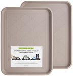 Boot Tray 2 Packs All Seasons Multi-Purpose, Waterproof Boot Trays by PETABBY