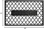 Calloway Mills 102752436 Rubber Welcome Paw Doormat - Image 3