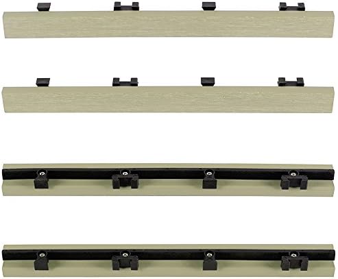 1 in. x 1 ft. Quick Deck Composite Deck Tile Straight Trim - Image 3