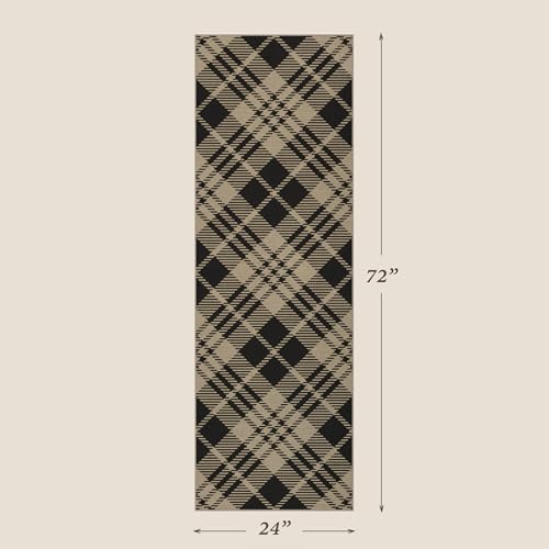 Easy Jute 2x6 Outdoor Runner Rug - Image 2