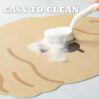 Cute Animals Bath Mat Quick Dry and Absorbent Microfiber, Non-Slip Thin Bath Rug - Image 6