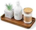 ALELION 10" Acacia Wood Bathroom Vanity Tray by ALELION