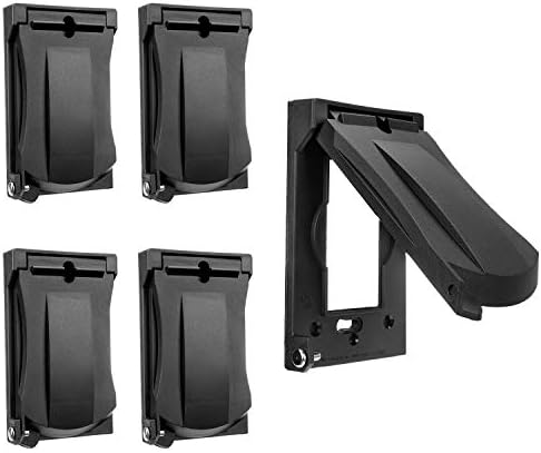 5 Pack BESTTEN Outdoor Outlet Cover by BESTTEN
