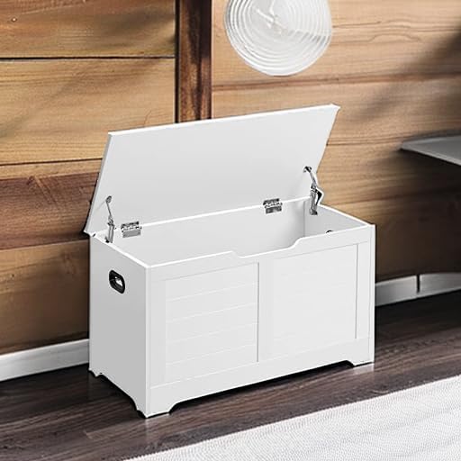 VASAGLE Storage Chest, 31.5 Inches Width Bench - Image 2