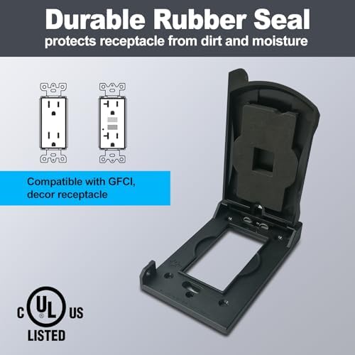 10 Pack BESTTEN Outdoor Outlet Cover - Image 4