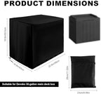 Cover for Devoko 30-Gallon Outdoor Deck Storage Box, - Image 2