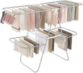 SONGMICS Clothes Drying Rack, Foldable 2-Level Stee Laundry Drying Rack by SONGMICSbySONGMICSHOME