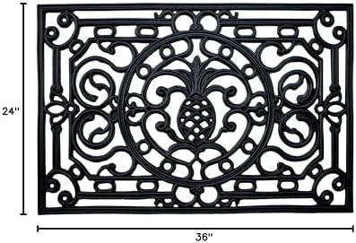 Calloway Mills AZ900082436 Pineapple Heritage Rubber Doormat - Image 3