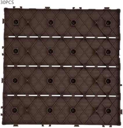 Interlocking Deck Tiles 30 Pack, 11.8" x 11.8" Floors Tiles - Image 6