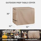 Outdoor Pizza Oven Table Cover, Size 32 x 32 x 36 inch - Image 2
