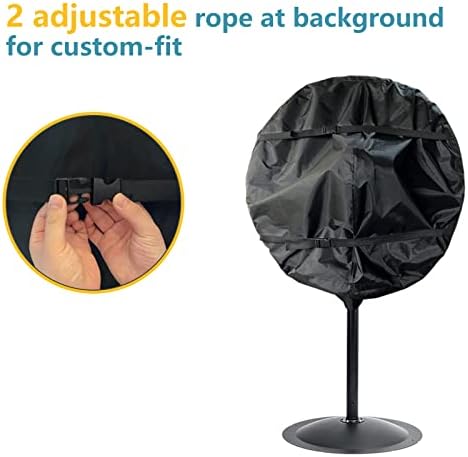 Bitubi Industrial Fan Cover, Waterproof Outdoor Covers, Compatible - Image 4