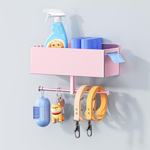 Dog Leash Holder for Wall, Dog Leash Hooks, Pet Stuff Organizer - Image 4