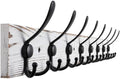 Kuhome 32.2'' Large Coat Rack Wall Mount Coat Hooks by Kuhome