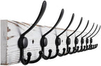 Kuhome 32.2'' Large Coat Rack Wall Mount Coat Hooks by Kuhome