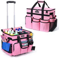 Extra Large Rolling Cleaning Caddy Bag by LIANGSHENGYUAN