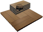 JJWOOD 2-Inch Thick Interlocking Deck Tiles, Elevated Outdoor Floor Tiles by Unknown