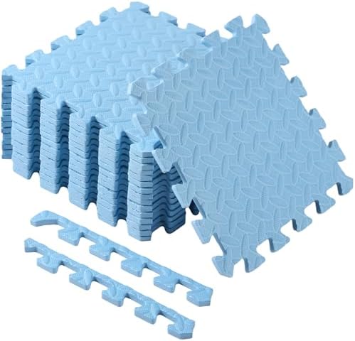 Shihanee 16 Foam Floor Interlocking Tiles, 11.8 x 11.8 Inch by Shihanee