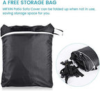 Patio Sectional Sofa Cover Outdoor Waterproof Windproof 85" X 85" V-Shaped - Image 7