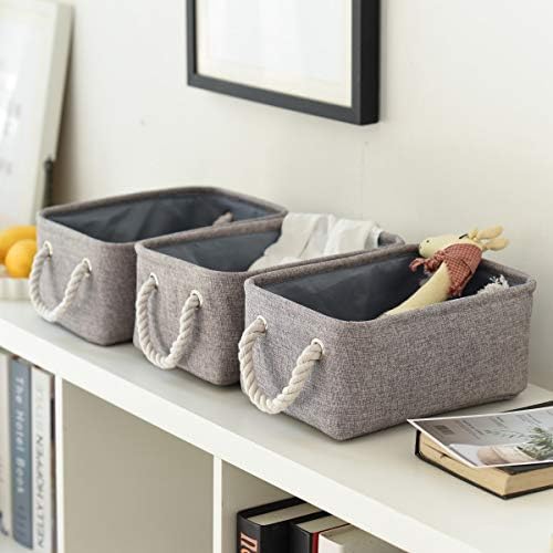 TheWarmHome Foldable Small Storage Baskets - Image 2
