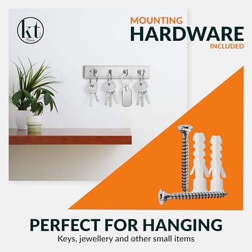 Wall Mounted Key Rack Rail Hanger Key Holder Wall Mount - Image 3