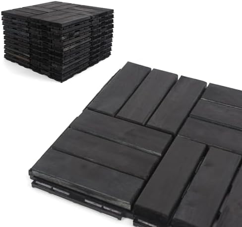 Acacia Deck Tiles Interlocking Outdoor Flooring - Image 2