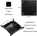 Leather Jewelry Valet Tray for Women and Man - Image 2