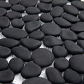 Lovdeco Pebble Tile Shower Floor, Mosaic Pebble Backsplash by Lovdeco