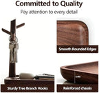 Solid Black Walnut Wooden Key Tray, Key Bowl - Image 6
