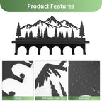 Wall Mounted Mountain Key & Mail Holder - Image 6