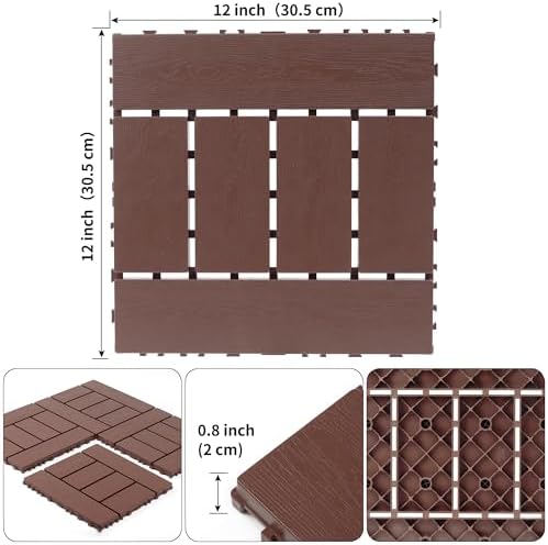 Deck Tiles, Plastic Flooring Tile - Image 5