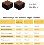 20 PCS Acacia Wood Interlocking Deck Tiles, All-Weather Decking - Image 2