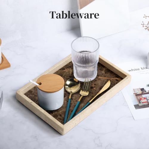 YMXYJM Real Natural Marble Tray - Image 5