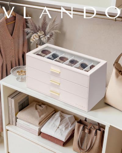 VLANDO 18-Slot Sunglasses Organizer - Image 7