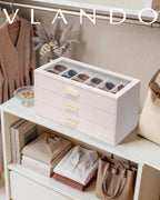 VLANDO 18-Slot Sunglasses Organizer - Image 7
