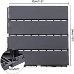 30PC Interlocking Deck Tiles, Waterproof Indoors Outdoor Flooring Tiles - Image 3