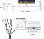 JOOM Retractable Clothesline Indoor, Dual 2 x 13.8 FT Clothes Lines - Image 4