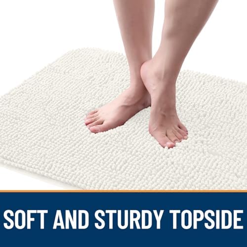 OLANLY Dog Door Mat for Muddy Paws 70x24, Super Absorbent Chenille Mud Mat - Image 4