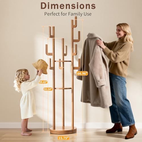 Yoobure Rotary Coat Rack Freestanding - Image 3