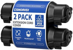 2 Pack Outdoor Extension Cord Safety Cover, Waterproof by Unknown