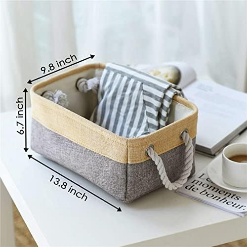 TheWarmHome Storage Bins for Organizing, Sturdy Storage Basket, Decorative - Image 2