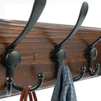 Coat Rack Wall Mount 16.8'' Rustic Hat Rack - Image 3