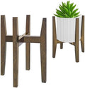 Rnined Plant Stand Indoor, Bamboo Plant Shelf, Adjustable Corner Plants Flower by PlantsHomeFun