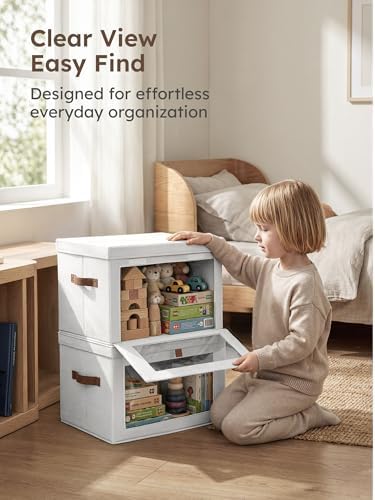 Homsorout Medium Fabric Storage Bins - Image 3