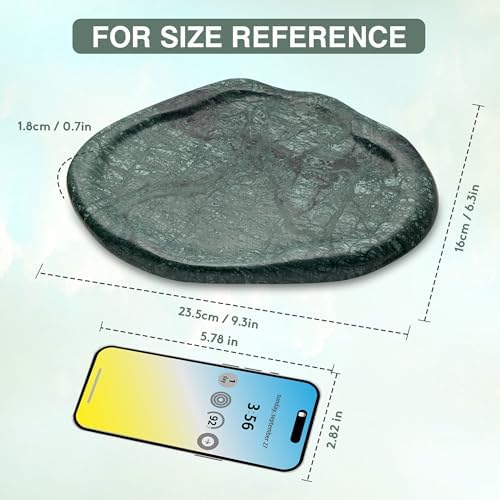 Natural Marble Trinket Tray – 9"x6" Cloud Shaped Decorative Dish - Image 4