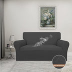 Easy-Going 100% Waterproof Loveseat Couch Cover Stretch Jacquard Sofa Cover - Image 2