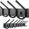 WEBI Coat Rack Wall Mounted, 8 Coat Hooks by WEBI