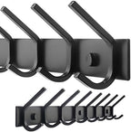 WEBI Coat Rack Wall Mounted, 8 Coat Hooks by WEBI