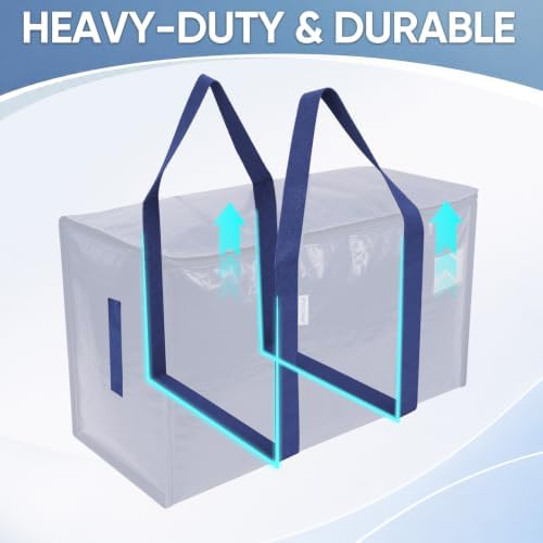 TICONN 12 Pack Extra Large Moving Bags Heavy Duty - Image 6