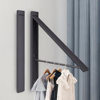 Ithywat Retractable Clothes Drying Rack, Space Saver Wall Mounted Folding Hanger - Image 2